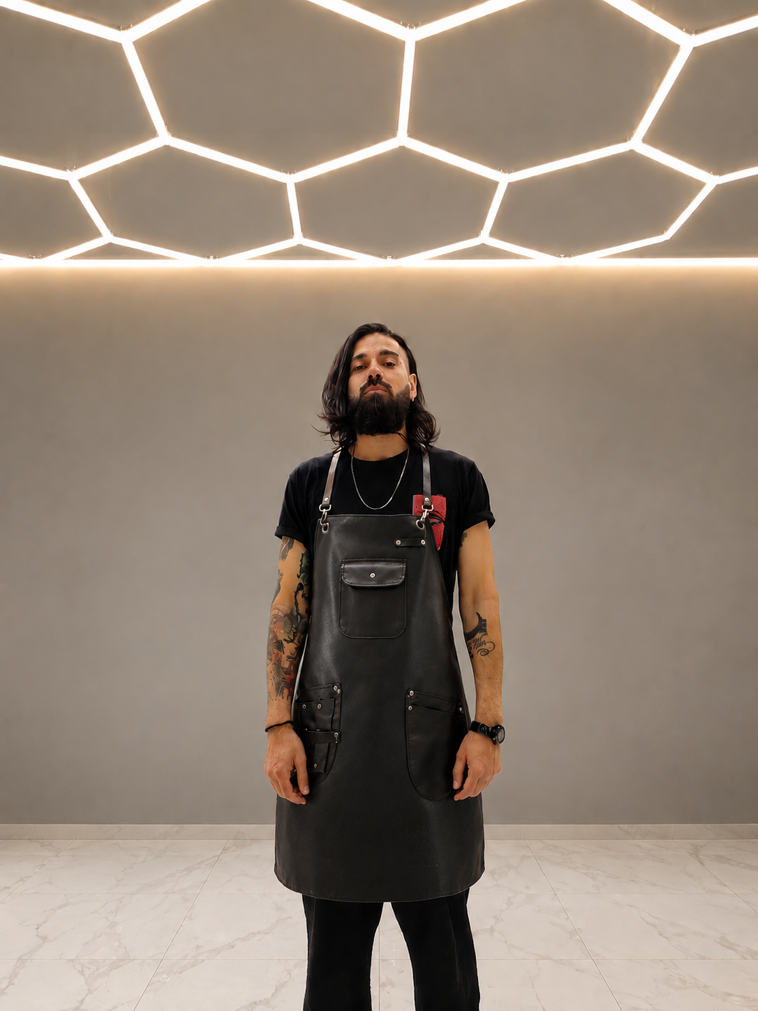 Sebastián, founder and barber at Warriors House